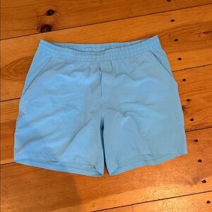 lululemon athletica Men's Sky Blue Athletic Shorts